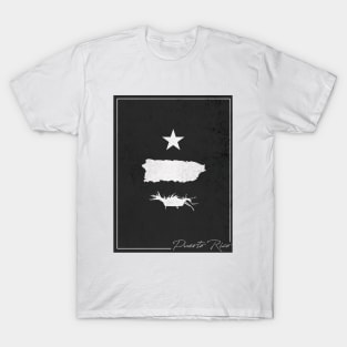 Puerto Rico Mi Isla Estrella Soy Jibaro Puerto Rican Boricua Pride T-Shirt